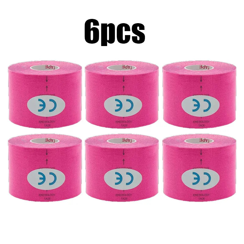 Taśma Kinezjologiczna Kinesiology Tape – elastyczny tejp sportowy na mięśnie i stawy | wsparcie treningu, fitness, rehabilitacja