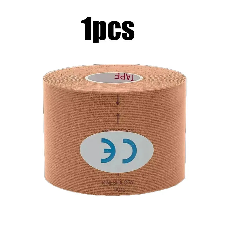 Taśma Kinezjologiczna Kinesiology Tape – elastyczny tejp sportowy na mięśnie i stawy | wsparcie treningu, fitness, rehabilitacja