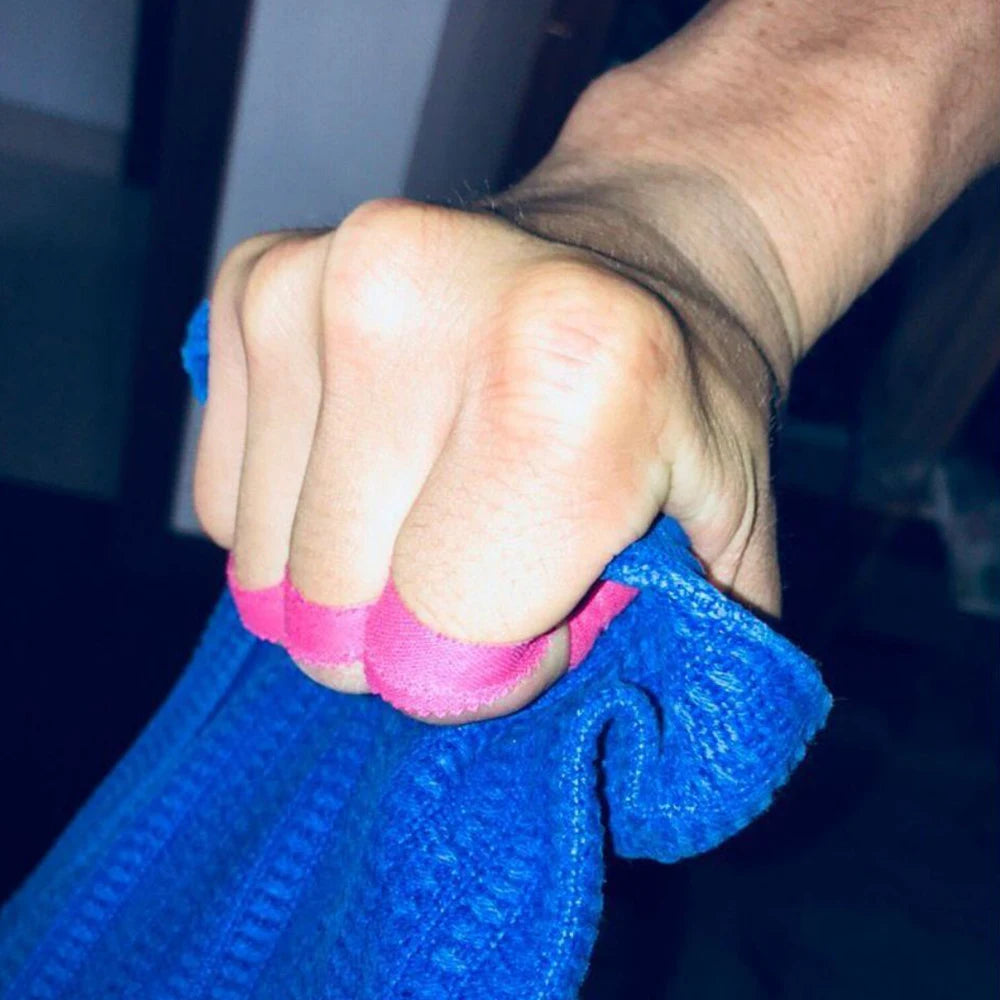 Sportowa taśma ochronna na palce – Finger Tape 10m | Tejpy sportowe do treningu, siłowni, wspinaczki, BJJ i fitness