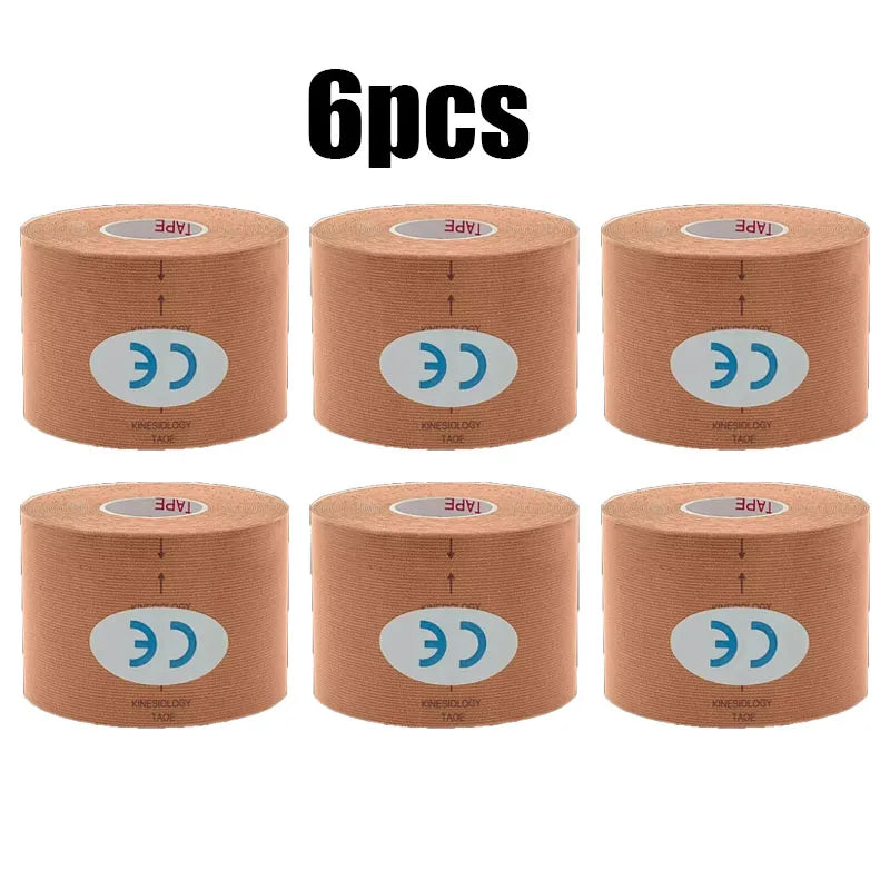Taśma Kinezjologiczna Kinesiology Tape – elastyczny tejp sportowy na mięśnie i stawy | wsparcie treningu, fitness, rehabilitacja