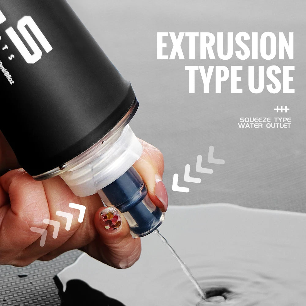 Soft Flask – Składana Butelka Sportowa do Biegania i Treningu | Lekka i Kompaktowa