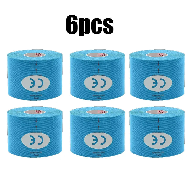 Taśma Kinezjologiczna Kinesiology Tape – elastyczny tejp sportowy na mięśnie i stawy | wsparcie treningu, fitness, rehabilitacja