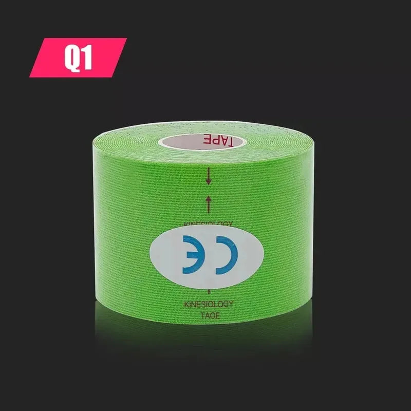 Taśma Kinezjologiczna Kinesiology Tape – elastyczny tejp sportowy na mięśnie i stawy | wsparcie treningu, fitness, rehabilitacja