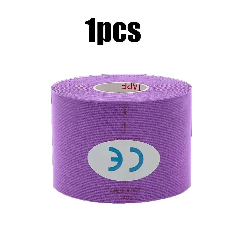 Taśma Kinezjologiczna Kinesiology Tape – elastyczny tejp sportowy na mięśnie i stawy | wsparcie treningu, fitness, rehabilitacja