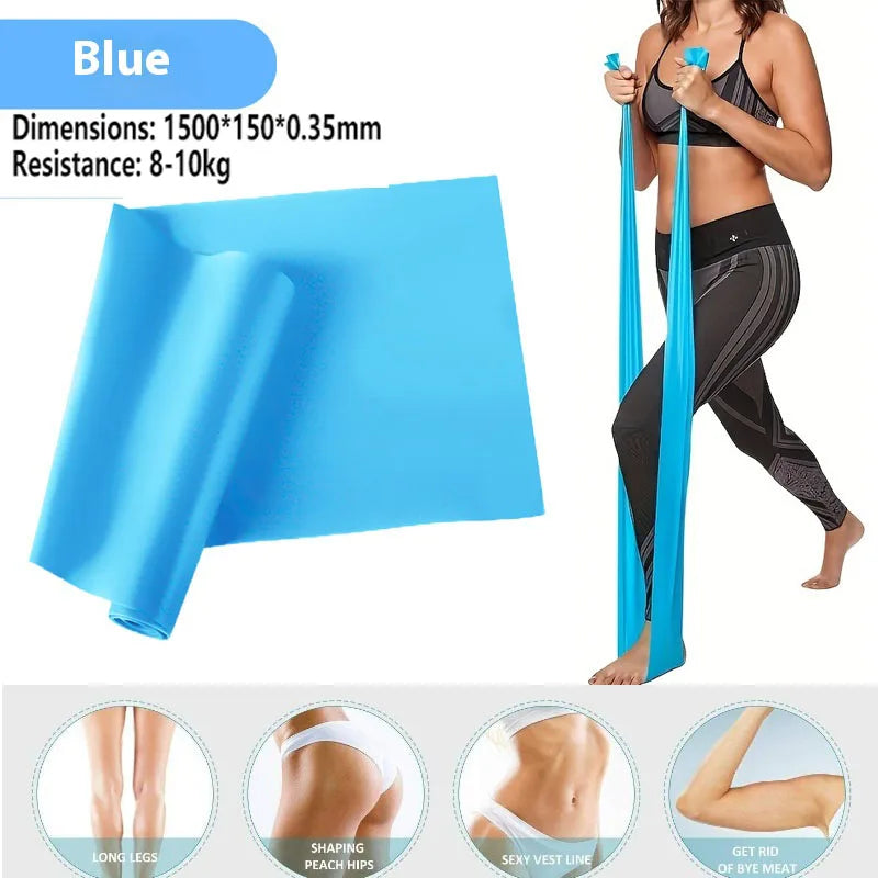 Taśma Fitness do Ćwiczeń – Guma Oporowa do Jogi, Stretchingu i Treningu w Domu