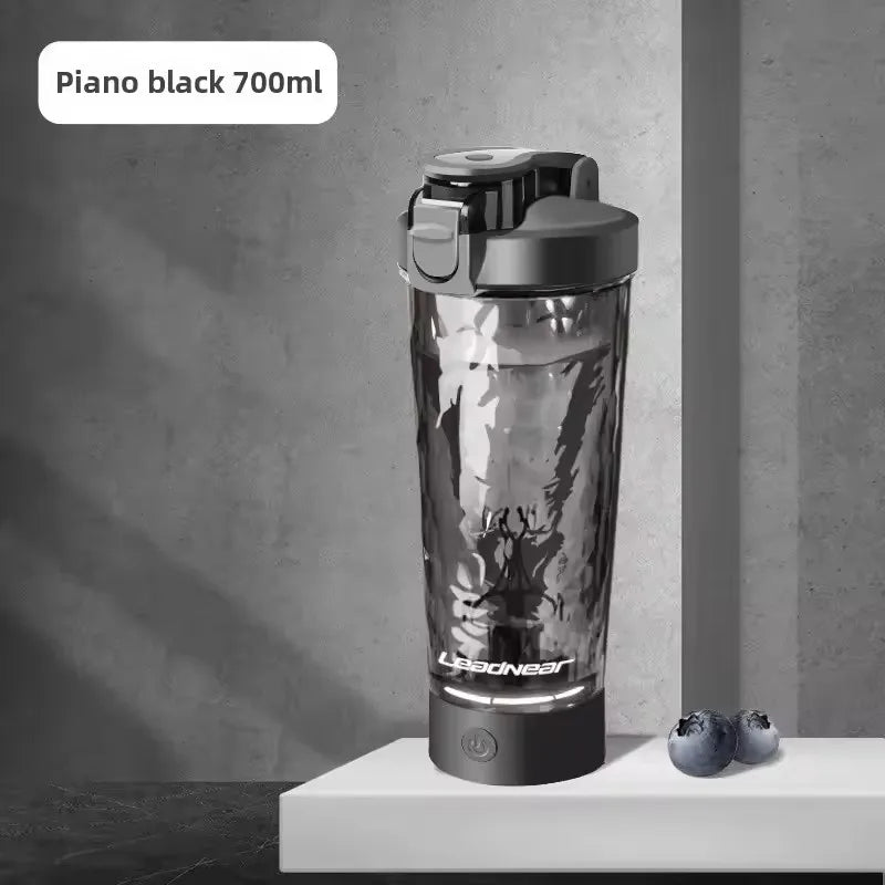 Elektryczny Shaker do Białka 700 ml – Automatyczny Kubek Mieszający USB-C | Blender do Protein, Kawy i Napojów