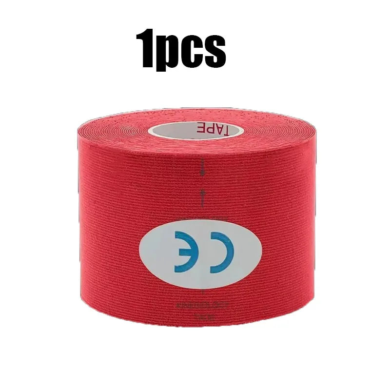 Taśma Kinezjologiczna Kinesiology Tape – elastyczny tejp sportowy na mięśnie i stawy | wsparcie treningu, fitness, rehabilitacja