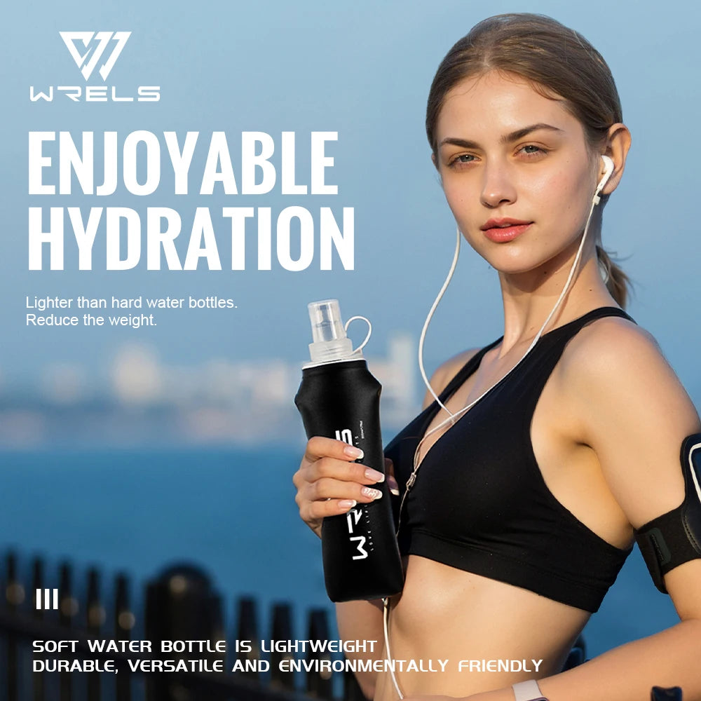 Soft Flask – Składana Butelka Sportowa do Biegania i Treningu | Lekka i Kompaktowa