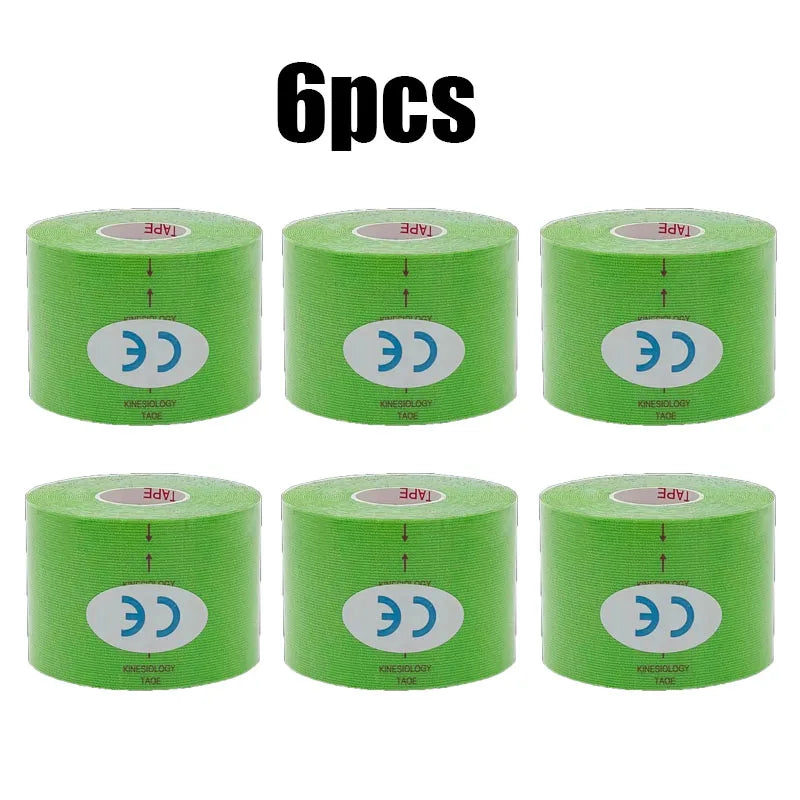 Taśma Kinezjologiczna Kinesiology Tape – elastyczny tejp sportowy na mięśnie i stawy | wsparcie treningu, fitness, rehabilitacja