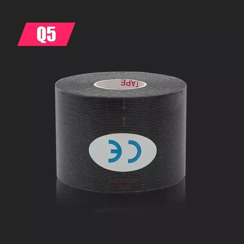 Taśma Kinezjologiczna Kinesiology Tape – elastyczny tejp sportowy na mięśnie i stawy | wsparcie treningu, fitness, rehabilitacja